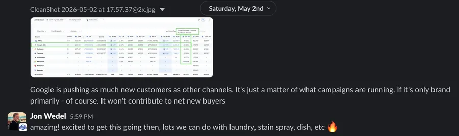Jon Wedel (Earth Breeze): excited to get this going